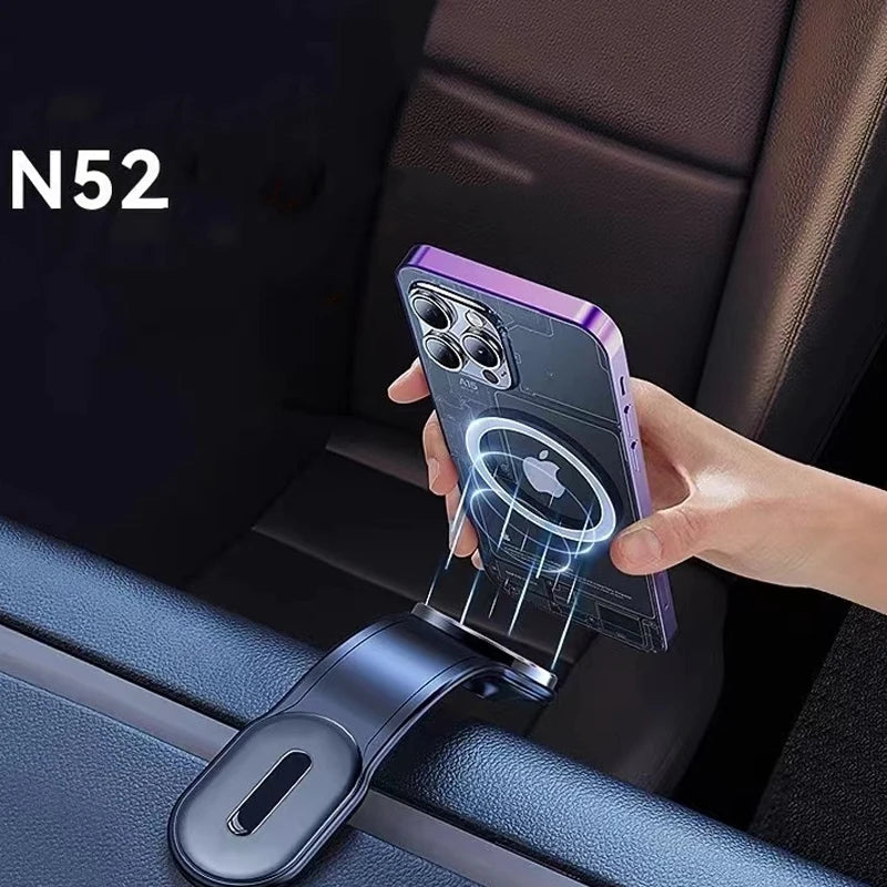 soporte magnetico premium para celular de auto compatible con iphone magsafe y android