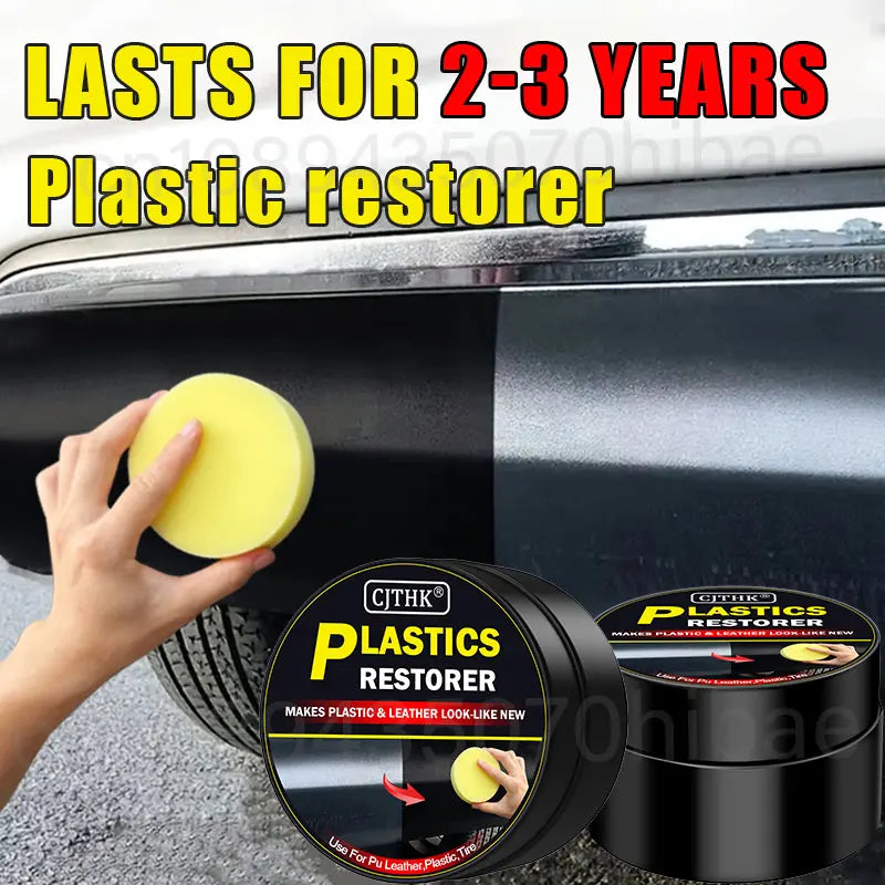 AutoGO Plastic Restorer - Bring Faded Trim Back to Life